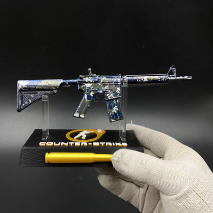 Hot Game Skin CS M4A4 Global Offensive Gun Miniature Collection