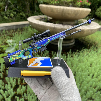 CS Tiny Gun Corticera AWP Metal Miniature For Collection