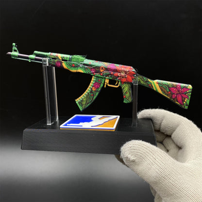 AK47 Wild Lotus Metal Miniature Gun