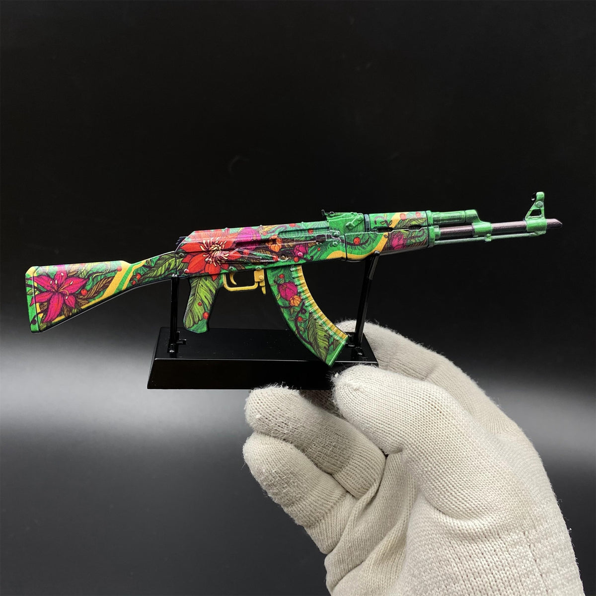 AK47 Wild Lotus Metal Miniature Gun