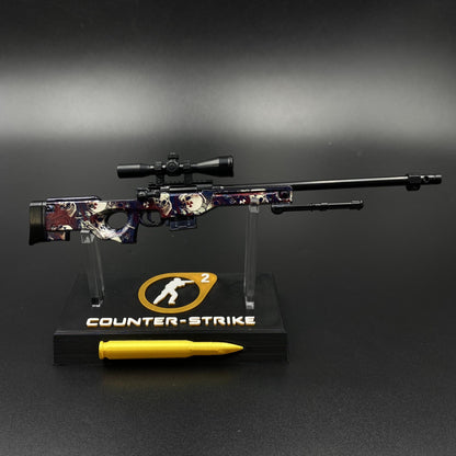 CS Tiny Gun Acheron AWP Metal Miniature For Collection