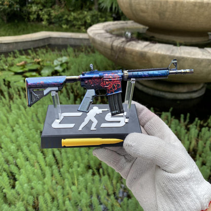 M4A4 Spider Lily Mini Metal Replica For Collection