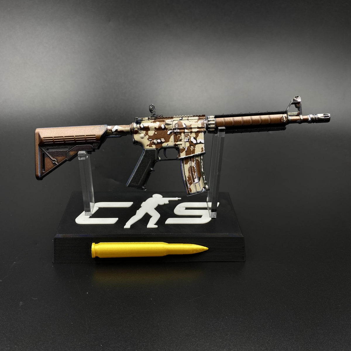 CS M4A4 Desert Storm Mini Metal Replica For Collection