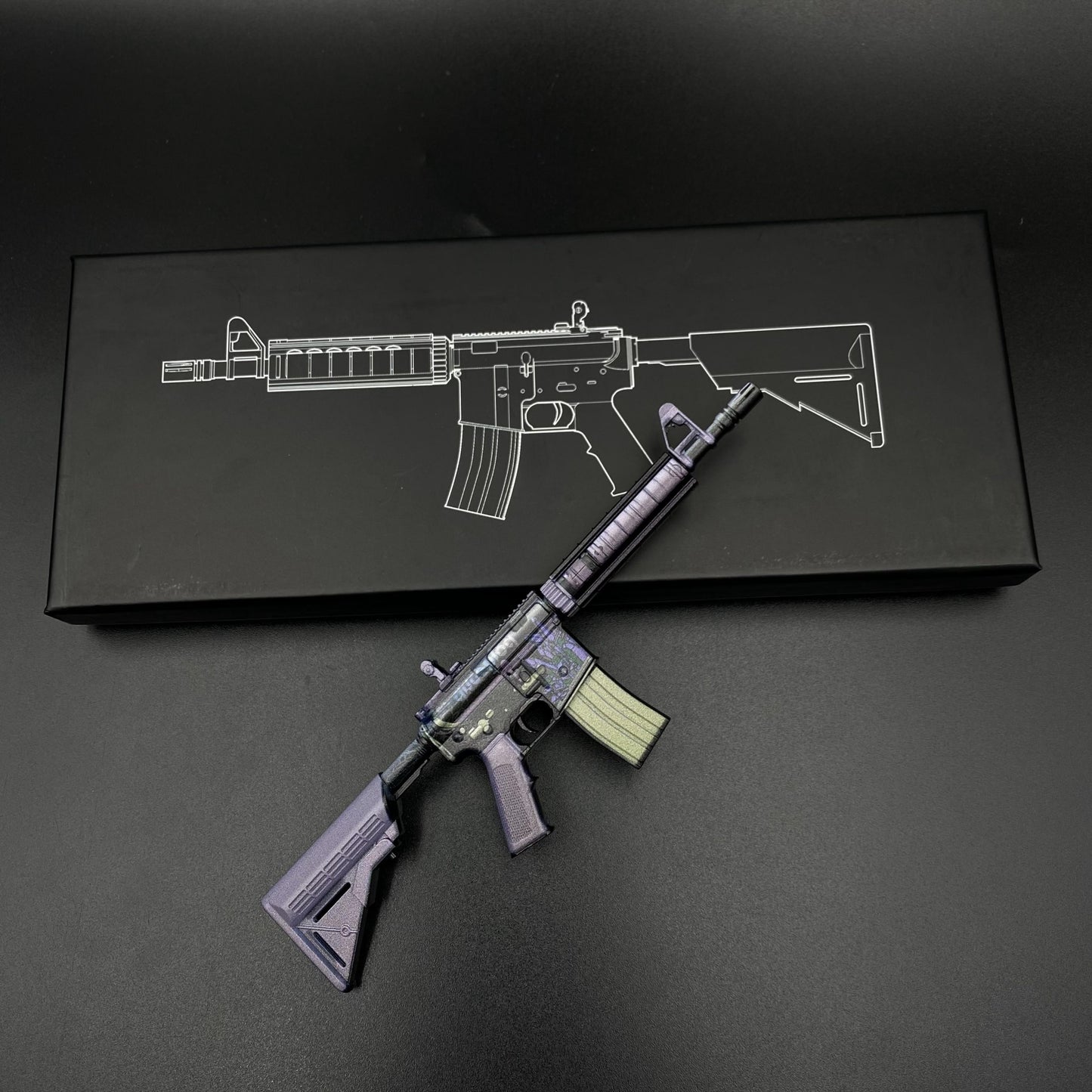 Hot Skin CS M4A4 Polysoup Gun Miniature Collection