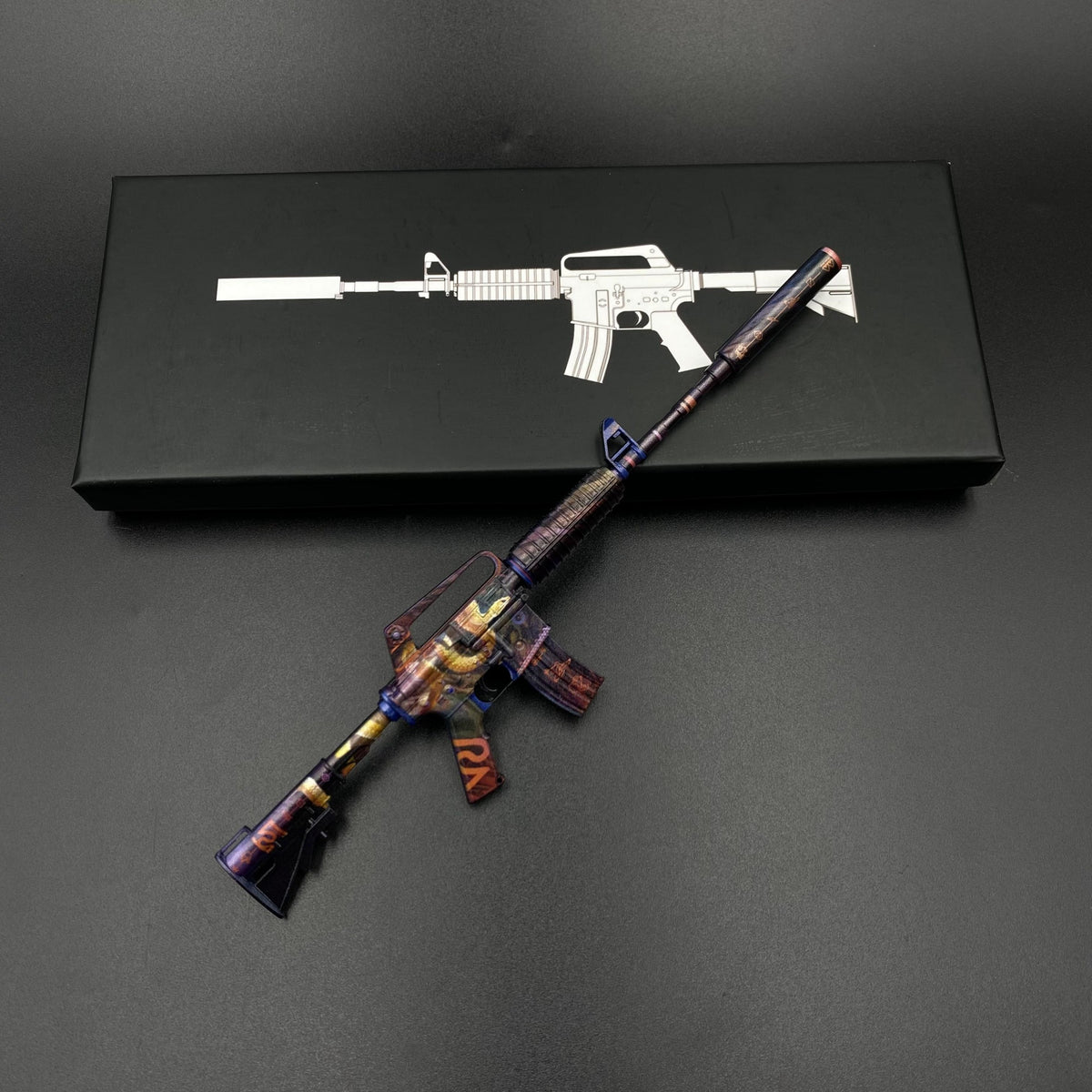 Hot Skin CS M4A1-S Welcome to the Jungle Gun Miniature Collection