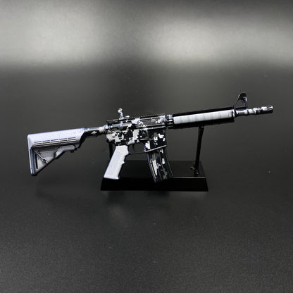 Metal Tiny CS M4A4 Urban DDPAT Gun Miniature For Collection