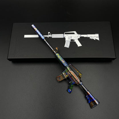 Imminent Danger M4A1-S Metal Gun Miniature For Collection