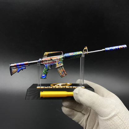 Imminent Danger M4A1-S Metal Gun Miniature For Collection