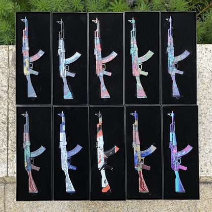 CS AK-47 Hot Skin Gun Miniature Collection