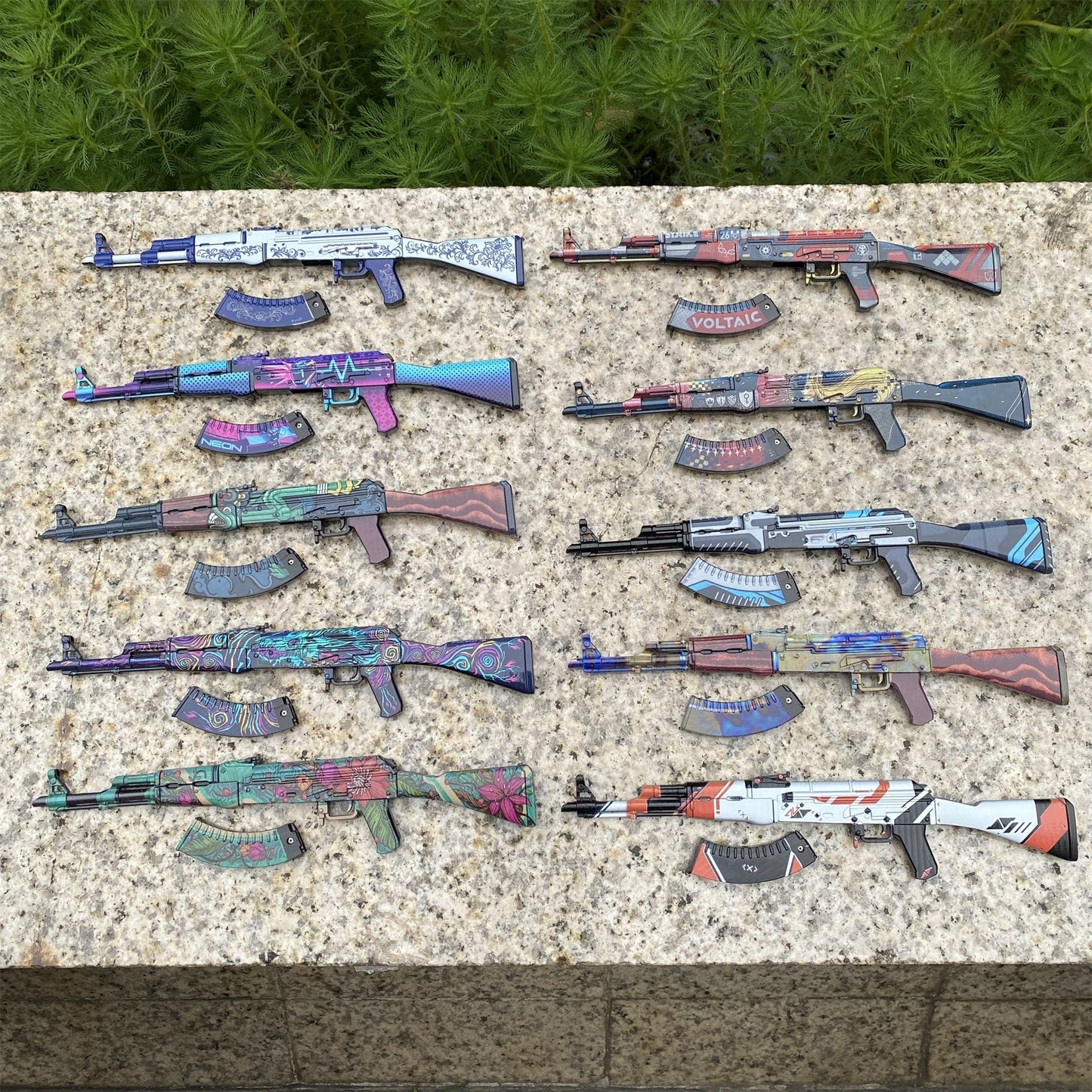 CS AK-47 Hot Skin Gun Miniature Collection