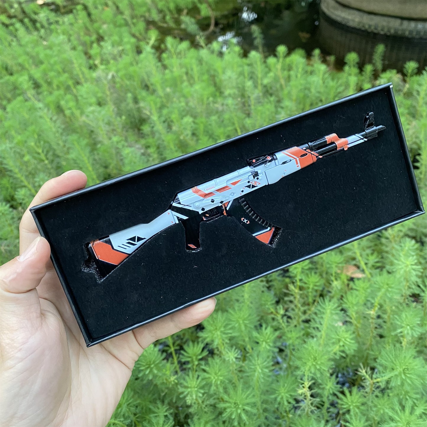 Metal CSGO Asiimov AK-47 Miniature