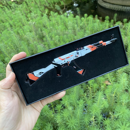 Metal CSGO Asiimov AK-47 Miniature
