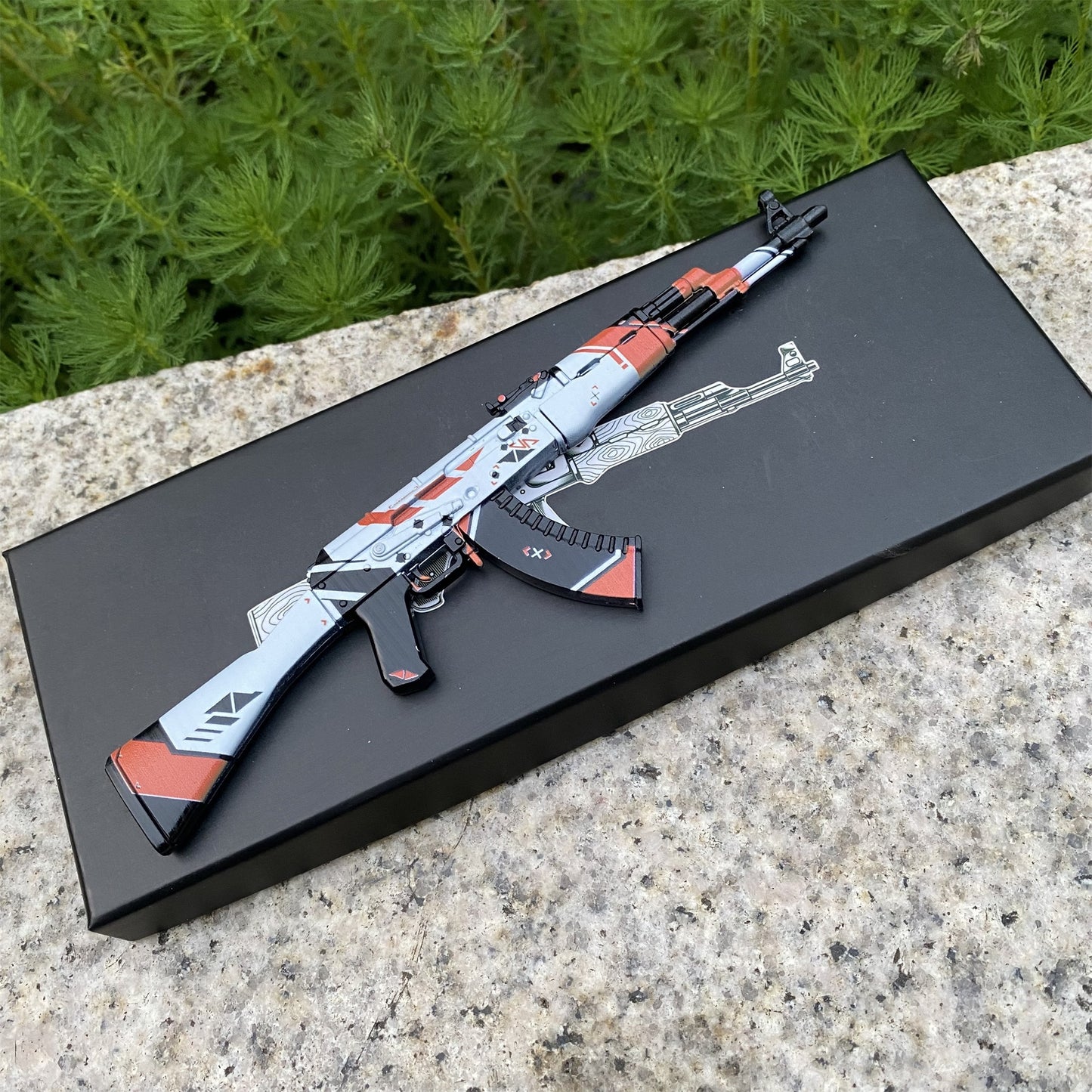 Metal CSGO Asiimov AK-47 Miniature