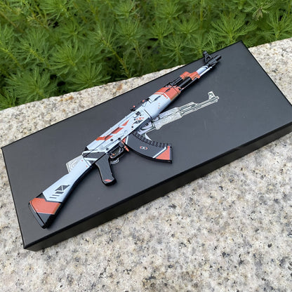 Metal CSGO Asiimov AK-47 Miniature