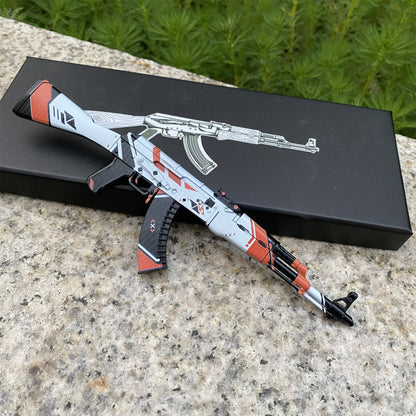 Metal CSGO Asiimov AK-47 Miniature