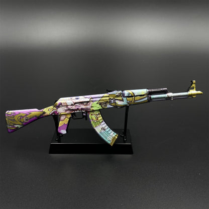 New Hot Skin AK47 Jaguar Neon Revolution Ice Coaled B the Monster Gold Arabesque Crane Flight Miniature