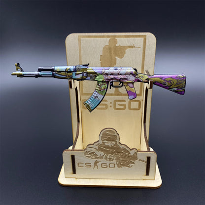 CSGO AK47 B the Monster Metal Tiny Gun Miniature For Display