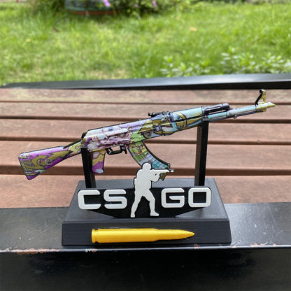 CSGO AK47 B the Monster Metal Tiny Gun Miniature For Display