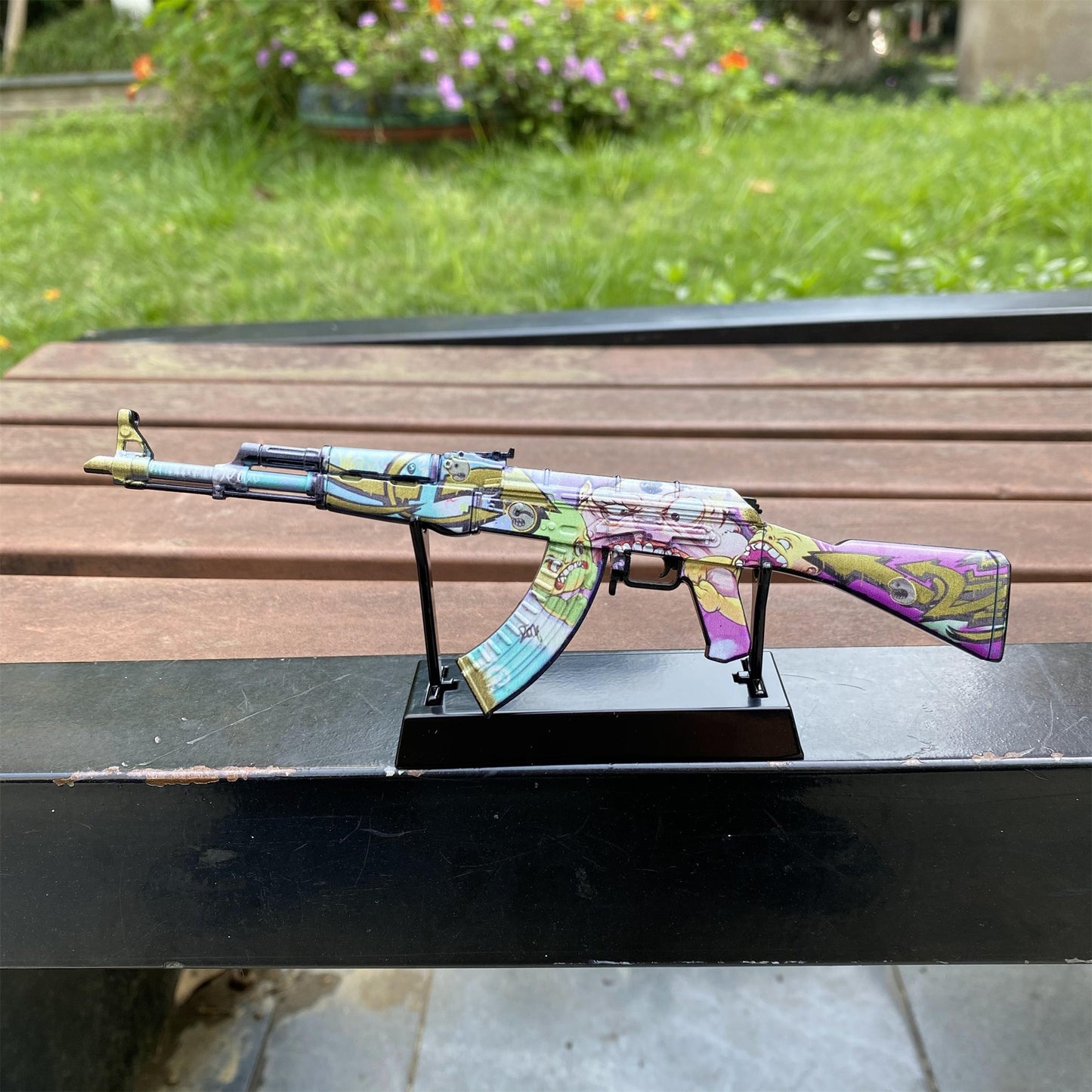 CSGO AK47 B the Monster Metal Tiny Gun Miniature For Display