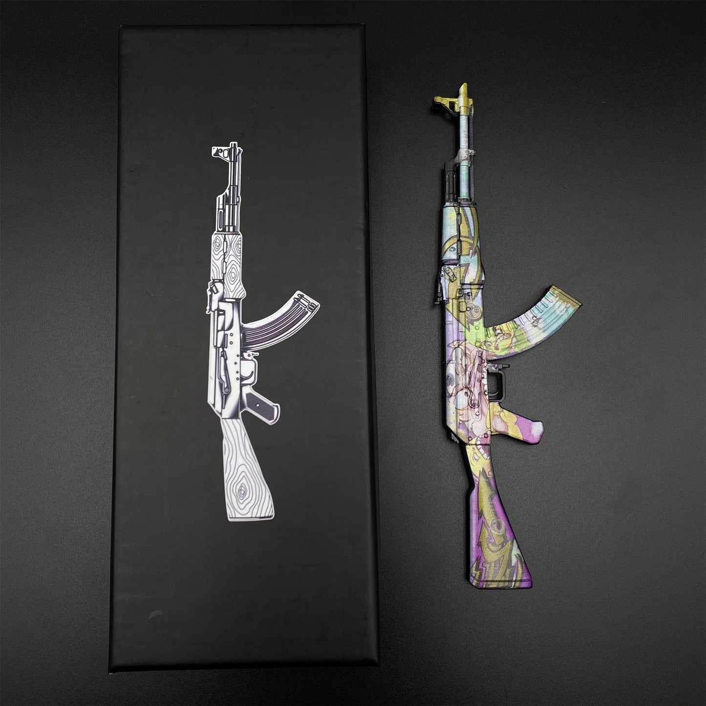 CSGO AK47 B the Monster Metal Tiny Gun Miniature For Display