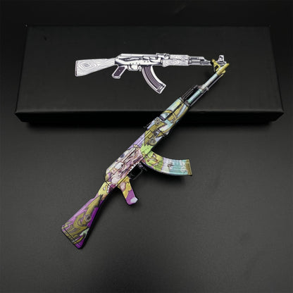 CSGO AK47 B the Monster Metal Tiny Gun Miniature For Display