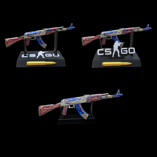 New CSGO AK47 Case Hardened Metal Miniature Tiny Gun