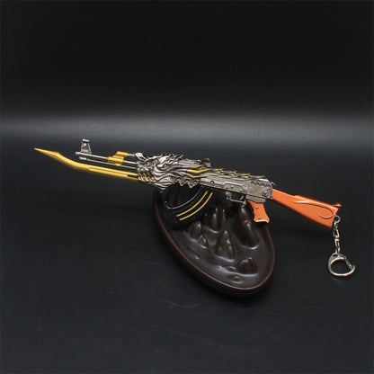 AK47 Fire Kylin Rifle Miniature Metal Gun 17CM/6.7"