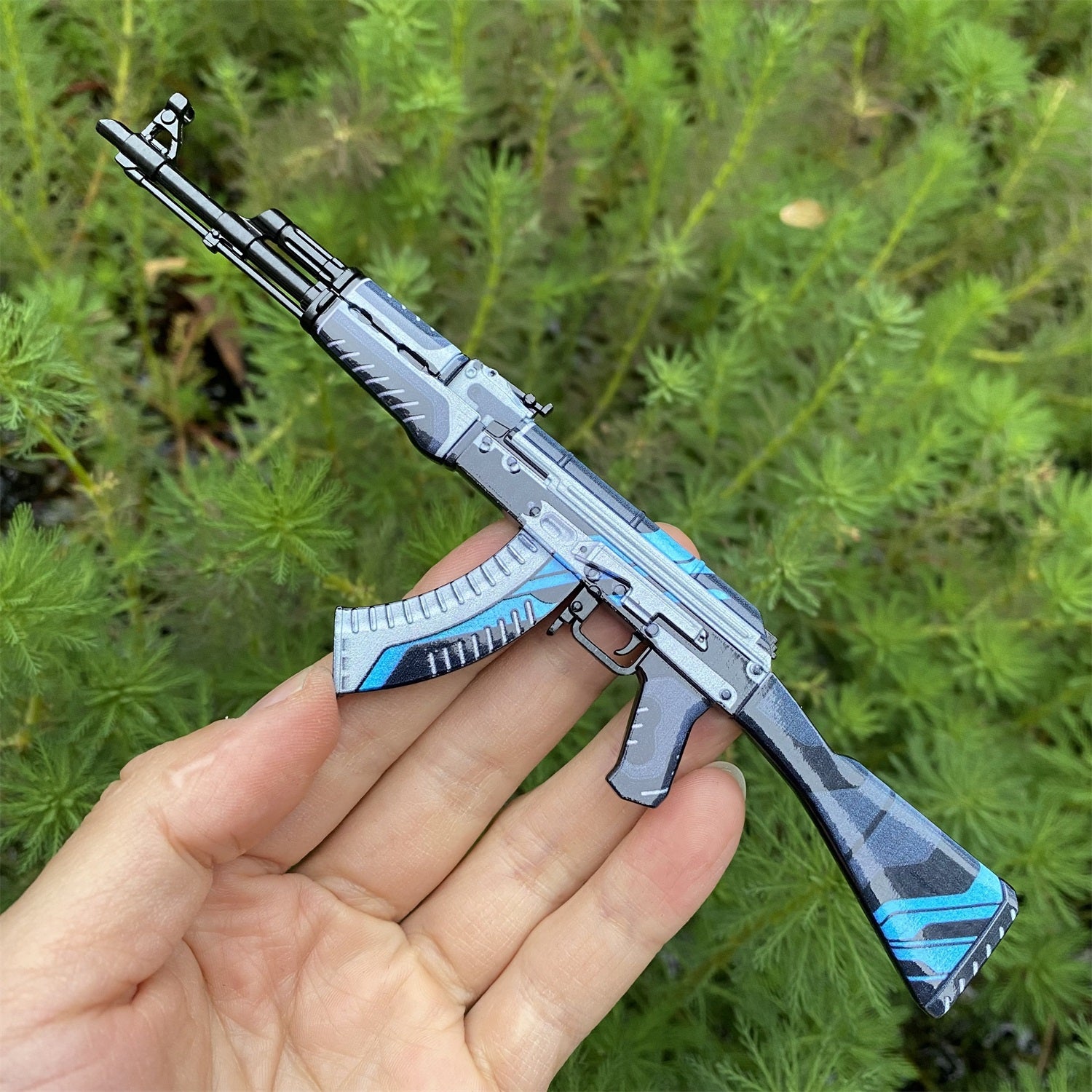 AK47 Neon Rider Case Hardened AK47 Vulcan Metal Gun Model – Leones