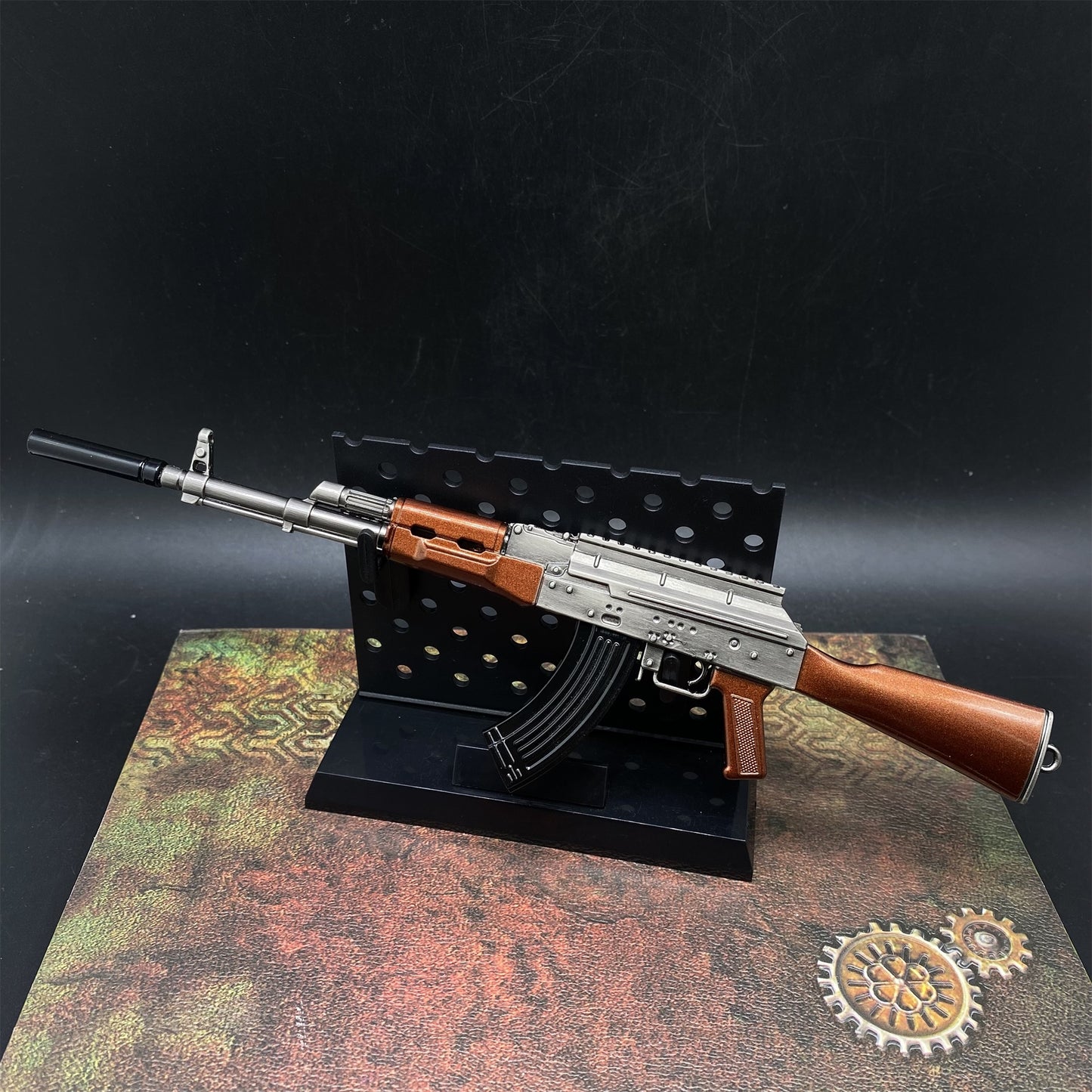 AK47 Miniature Metal AKM Gun17CM/6.7"