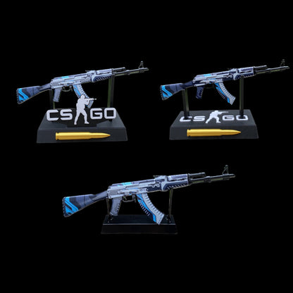 Hot Game Tiny AK-47 Vulcan Skin Metal Gun