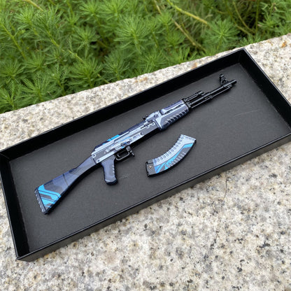 Hot Game Tiny AK-47 Vulcan Skin Metal Gun