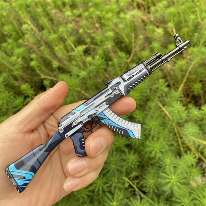 Hot Game Tiny AK-47 Vulcan Skin Metal Gun