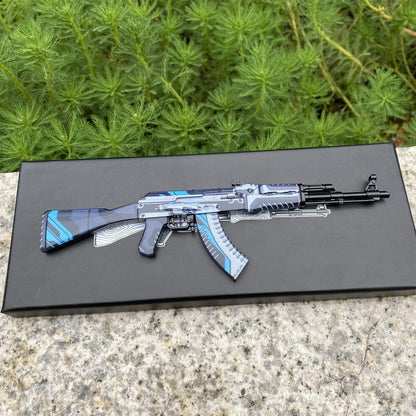 Hot Game Tiny AK-47 Vulcan Skin Metal Gun