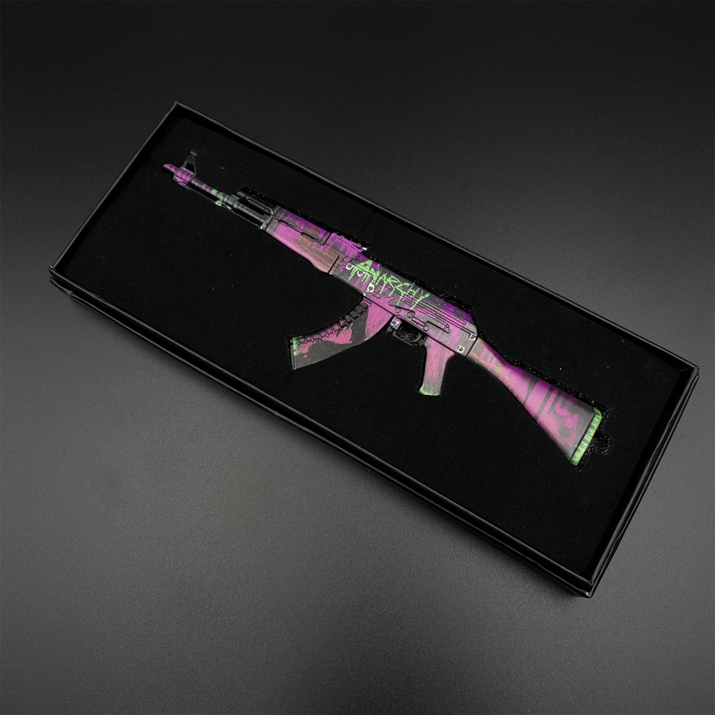 CSGO AK47 Hot Skin Neon Revolution Tiny Metal Gun Replica For ...