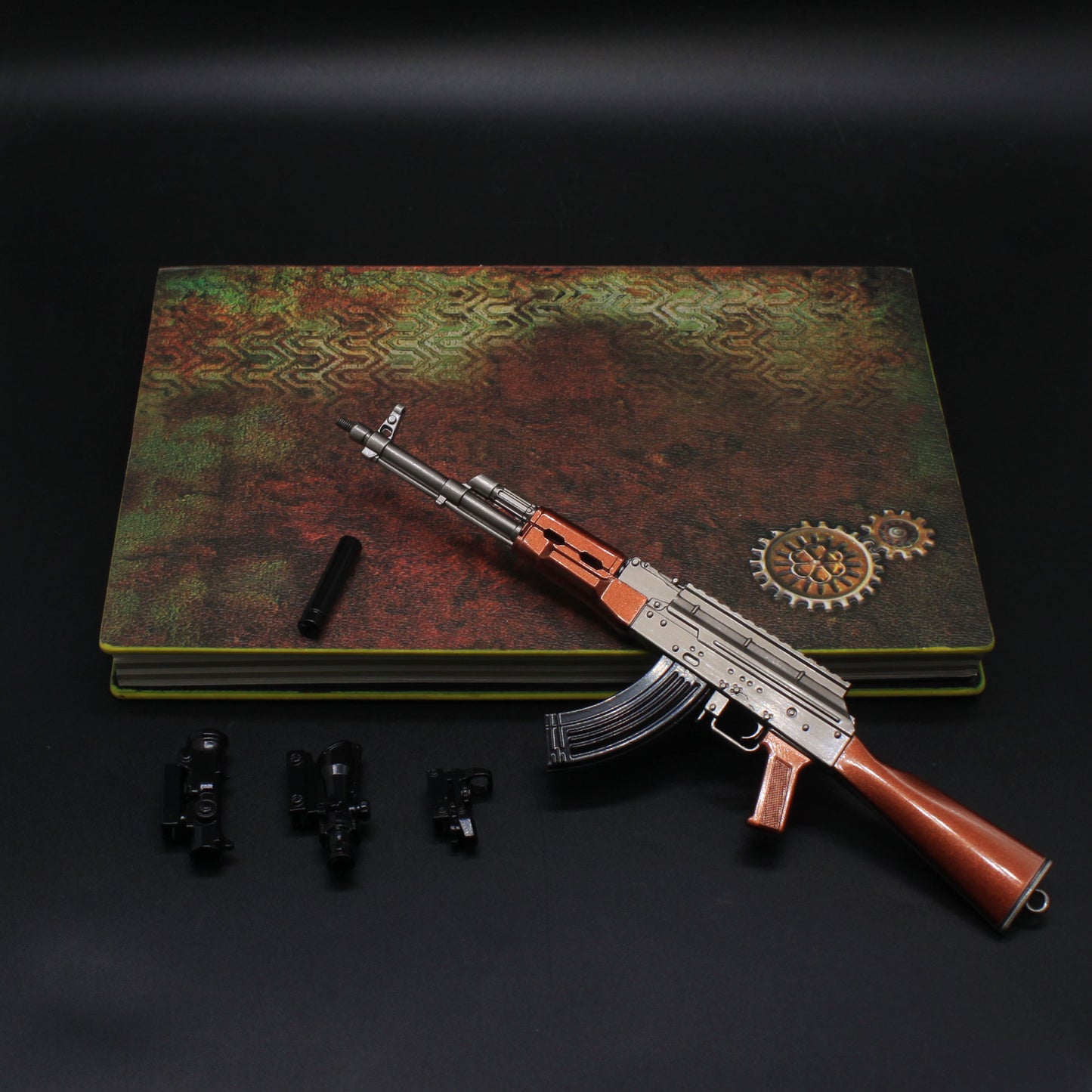AK47 Miniature Metal AKM Gun17CM/6.7"