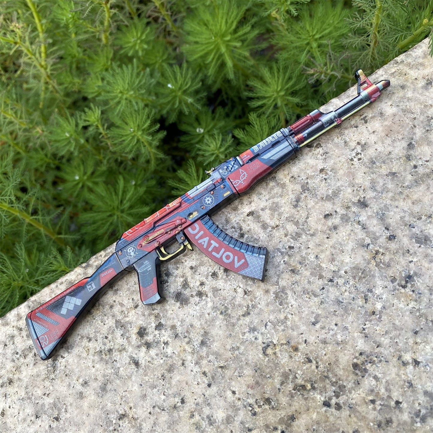 New CSGO Bloodsport AK47 Metal Miniature Tiny Gun