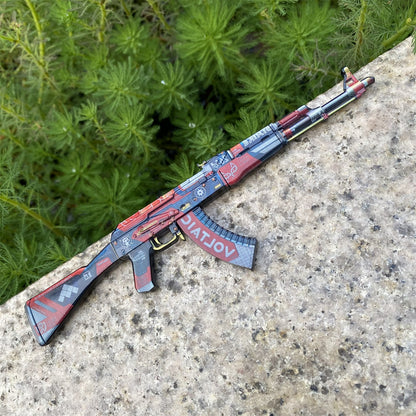 New CSGO Bloodsport AK47 Metal Miniature Tiny Gun