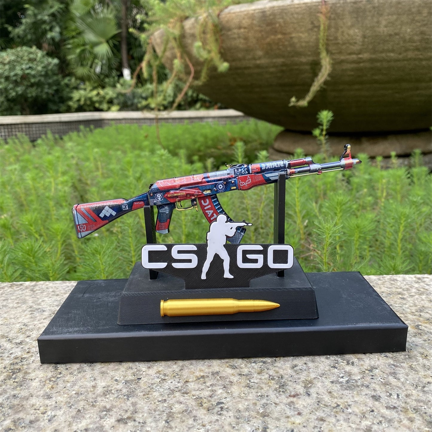 New CSGO Bloodsport AK47 Metal Miniature Tiny Gun