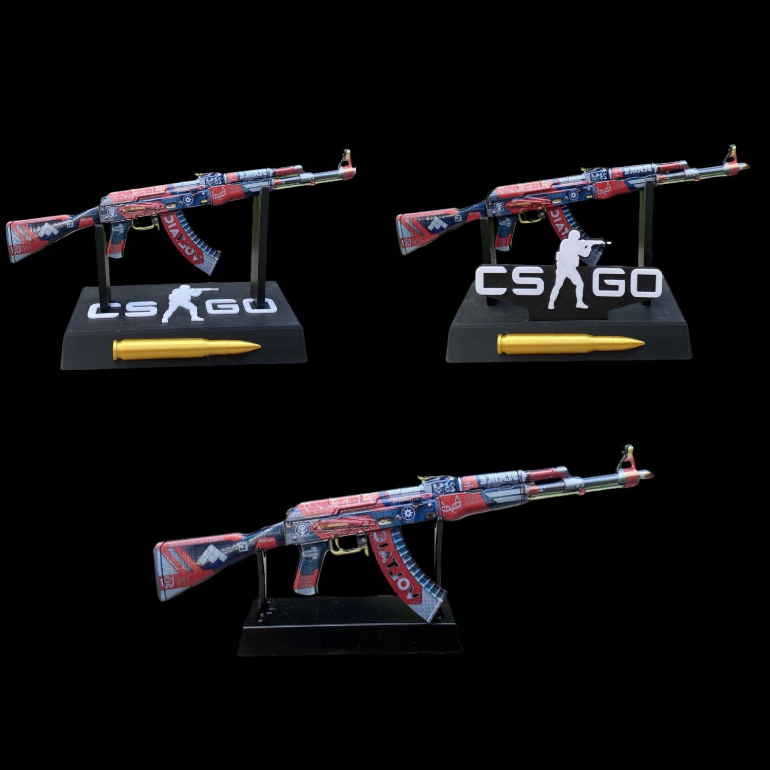 New CSGO Bloodsport AK47 Metal Miniature Tiny Gun – Leones Marvelous Items