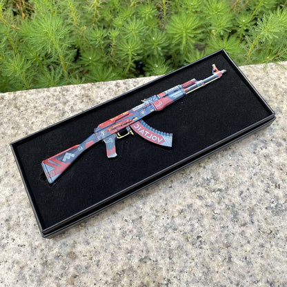 New CSGO Bloodsport AK47 Metal Miniature Tiny Gun