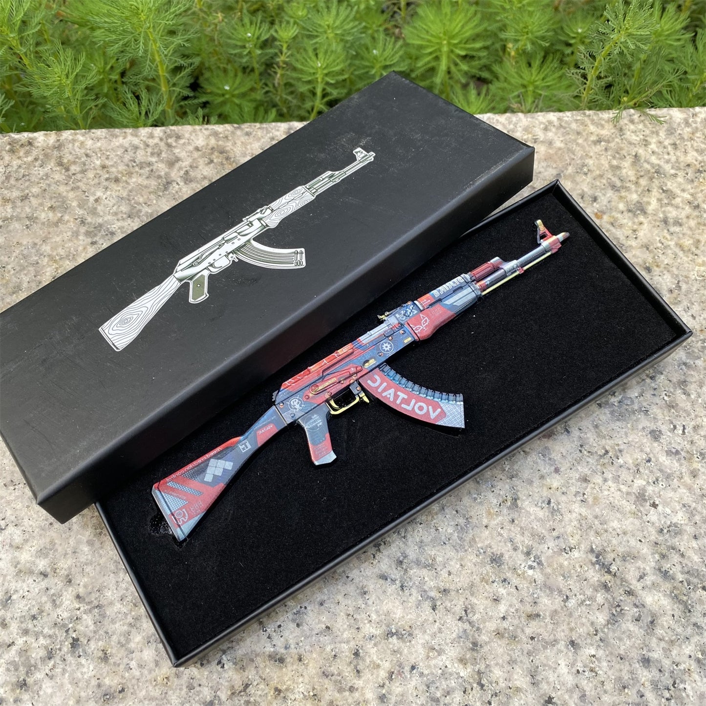 New CSGO Bloodsport AK47 Metal Miniature Tiny Gun