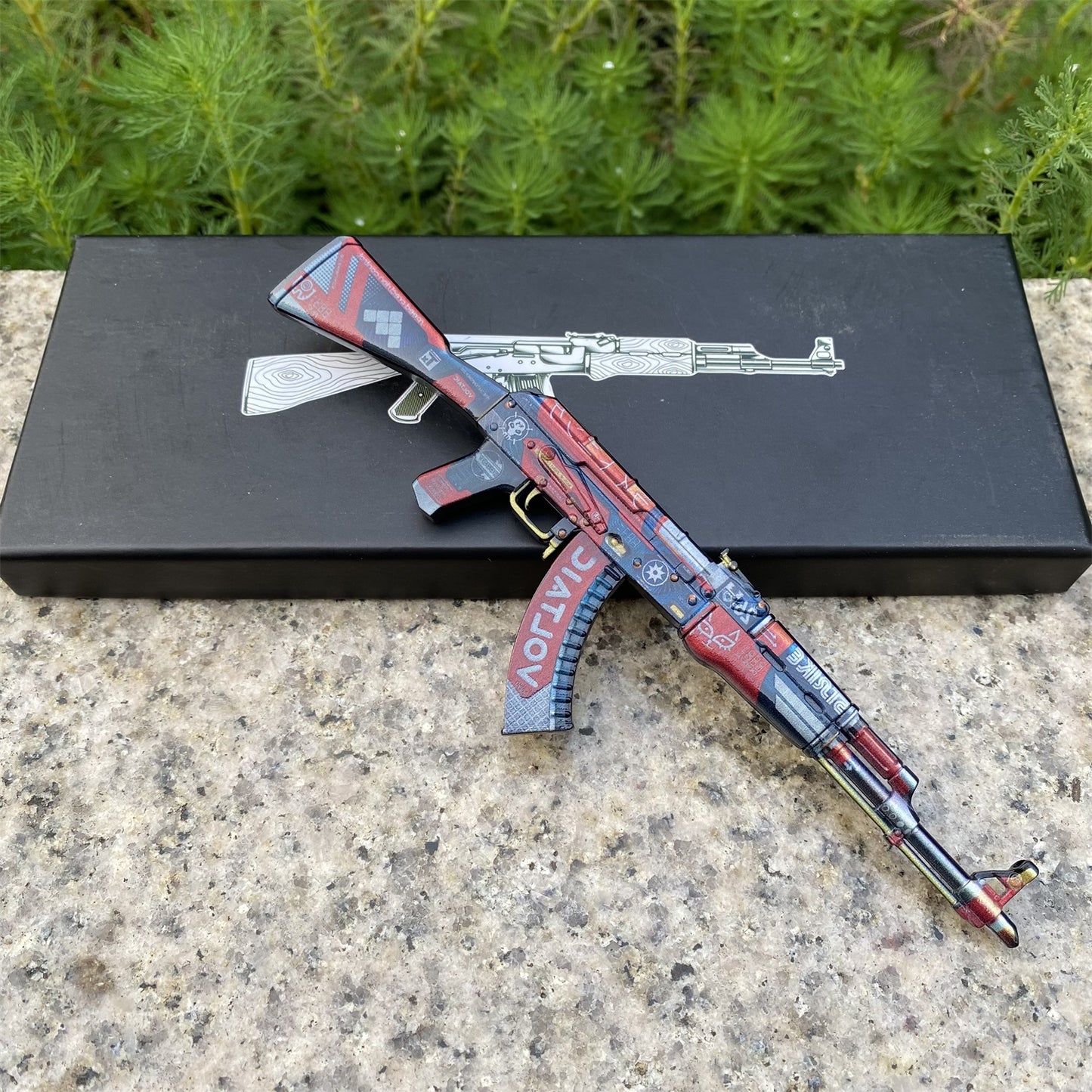 New CSGO Bloodsport AK47 Metal Miniature Tiny Gun