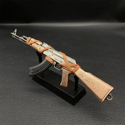 AK-47 Metal Miniature Avtomat Rifle 17.5CM/6.8"