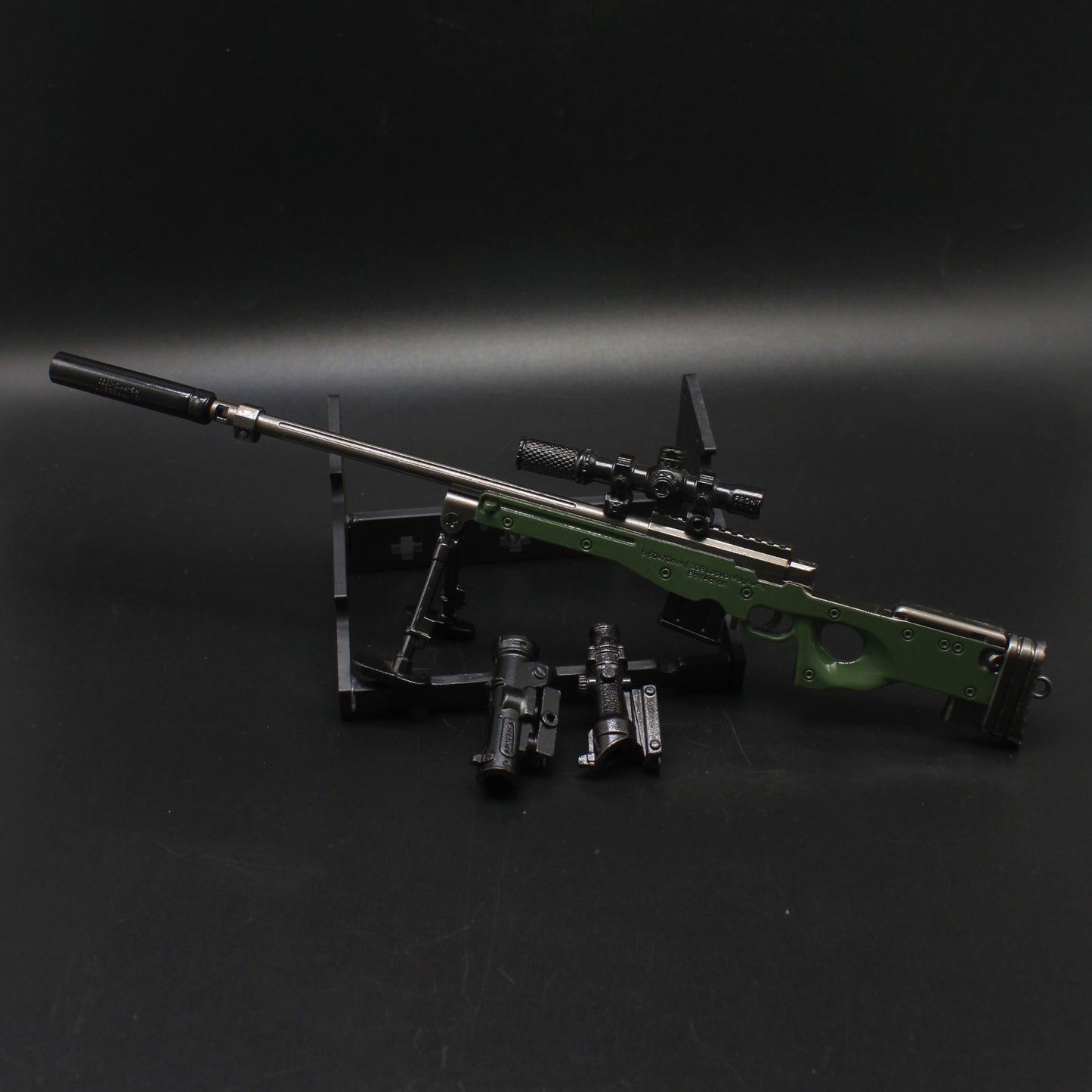 AWM Metal Miniature AWP Sniper Rifle Replica Gun 24.5CM/9.6"