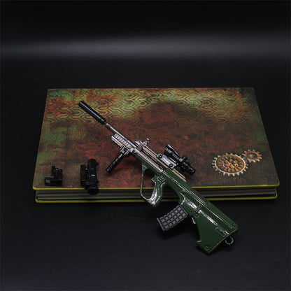 Pendant Metal Miniature AUG Gun 10CM/3.9"