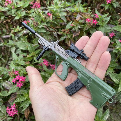 Pendant Metal Miniature AUG Gun 10CM/3.9"