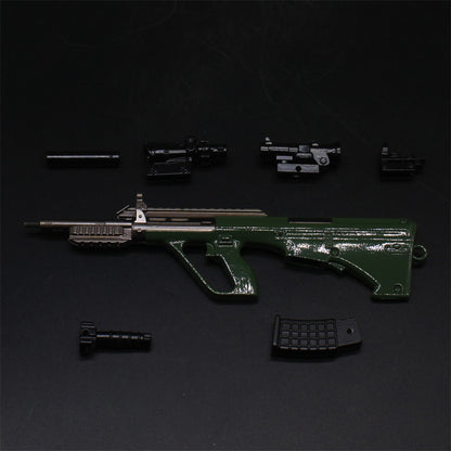 Pendant Metal Miniature AUG Gun 10CM/3.9"