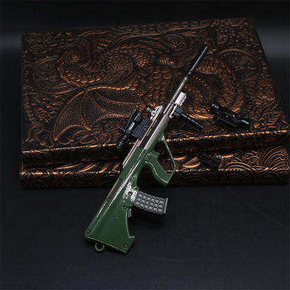 Pendant Metal Miniature AUG Gun 10CM/3.9"