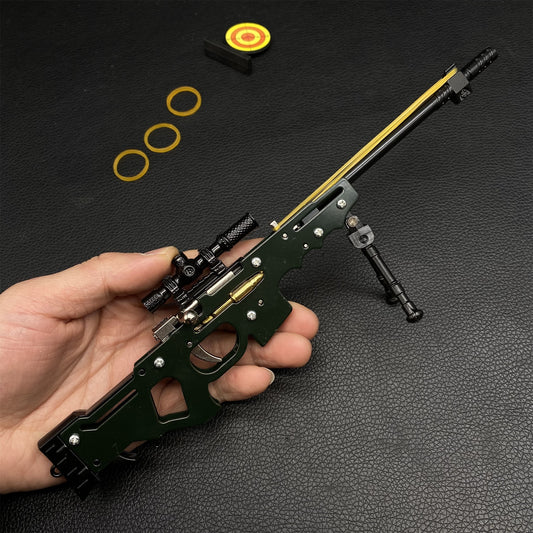 Metal AWM Rubber Band Gun