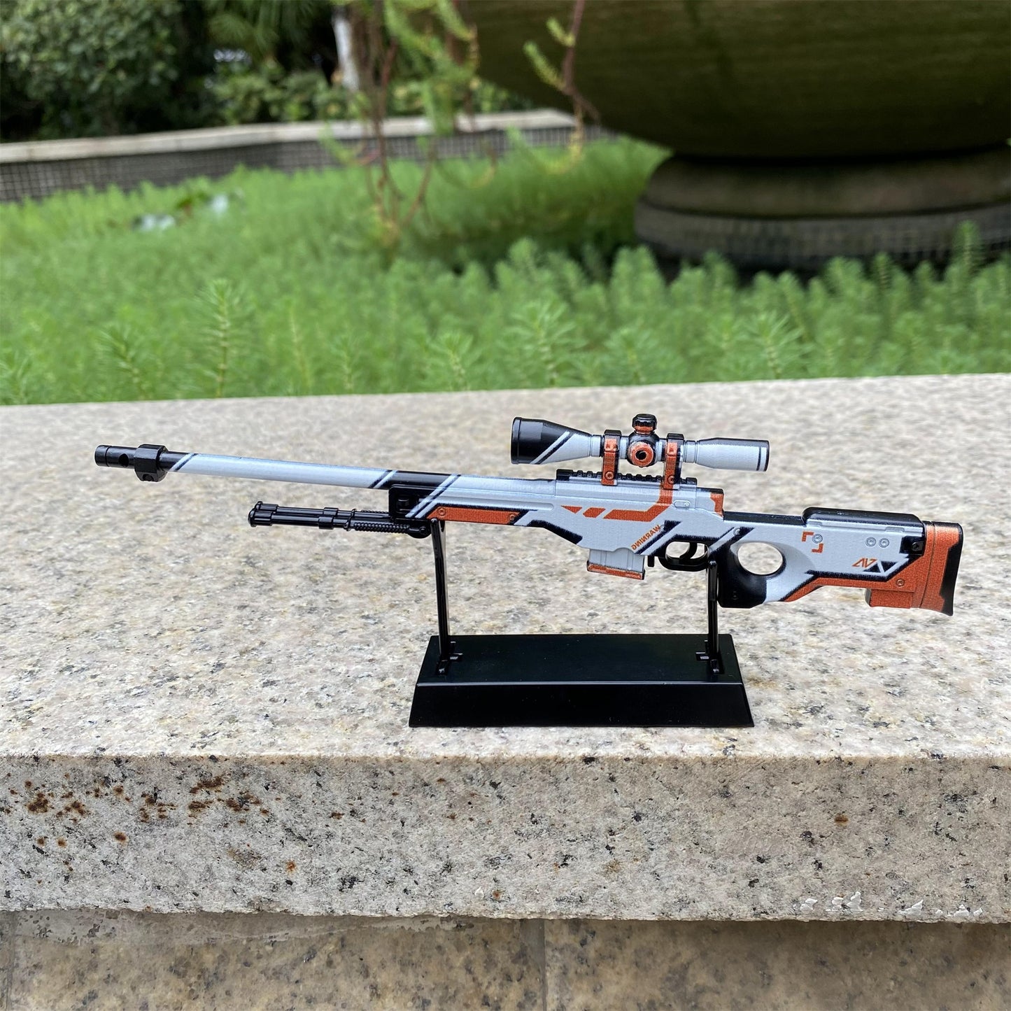 Metal Tiny CSGO Hot Skin AWP Asiimov Miniature For Collection